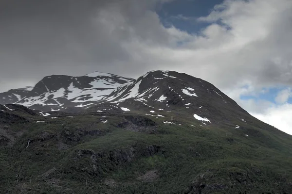 Alpi Lyngen Norvegia Montagne Fiordi — Foto Stock
