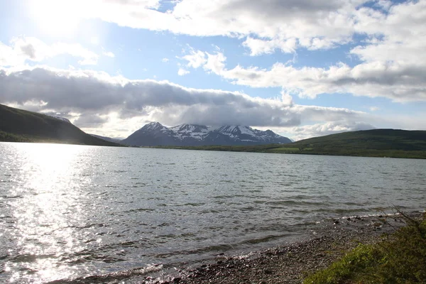 Lyngen Alperna Norge Berg Och Fjordar — Stockfoto