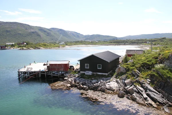 2017 Senja Norwegen Inseln Kvaloya Und Senja Norwegen Berge Seen — Stockfoto