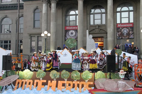 2017 Stad Van Redwood Californië Dia Del Muertos Dag Van — Stockfoto