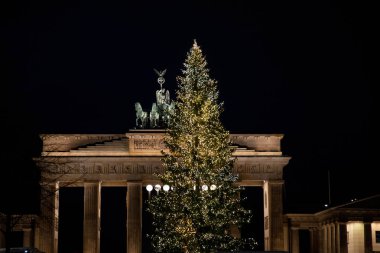 Berlin, Almanya - Avrupa 'da Noel Zamanı.