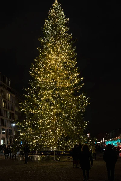 Berlin Niemcy Czas Bożego Narodzenia Europie — Zdjęcie stockowe