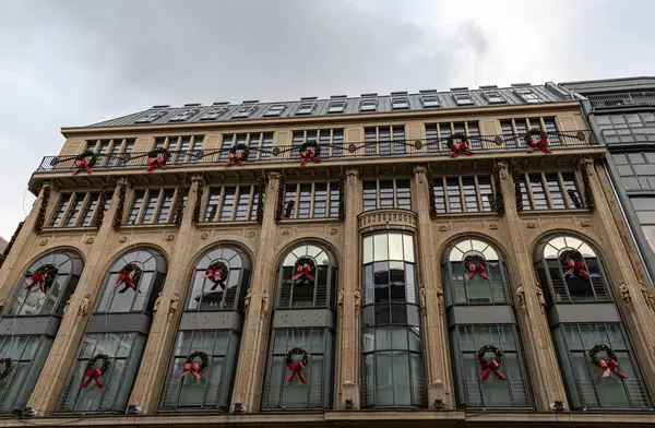 Decorations Winter Holidays Berlin Germany Europe — Stock Photo, Image