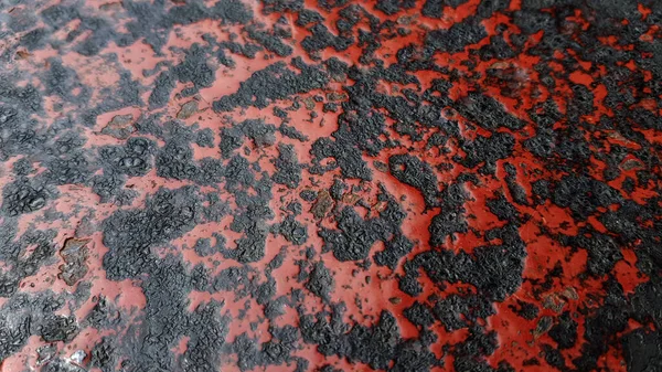 Siyah Kırmızı Grunge Soyut Arkaplan Renkli Çatlak Eski Boya Dokusu — Stok fotoğraf