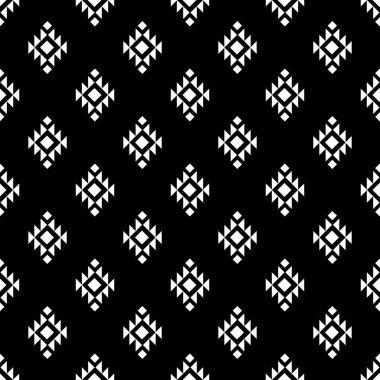 Kabile sorunsuz etnik köken şık ilkel geometrik desenler şık grunge doku çizim ile modern soyut duvar kağıdı baskı.