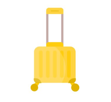 Yaz zamanı - Seyahat çantası vektör çizimi.