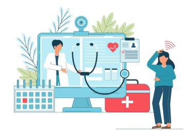 Çevrimiçi Doktor, Teletıp, Hastalar İçin Tıbbi Servis.