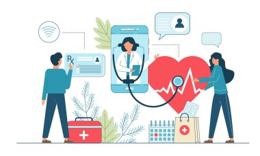 Teletıp, Çevrimiçi Doktor, Hastalar İçin Tıbbi Servis.