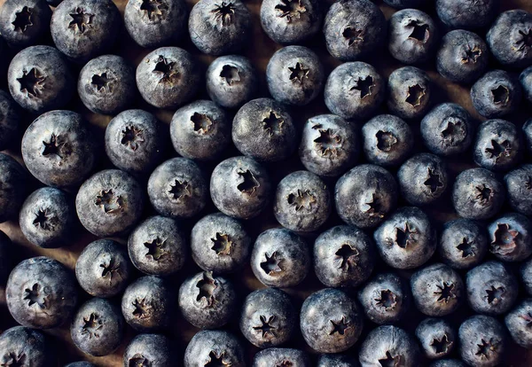 Background Delicious Ripe Blueberries — Stock Photo, Image