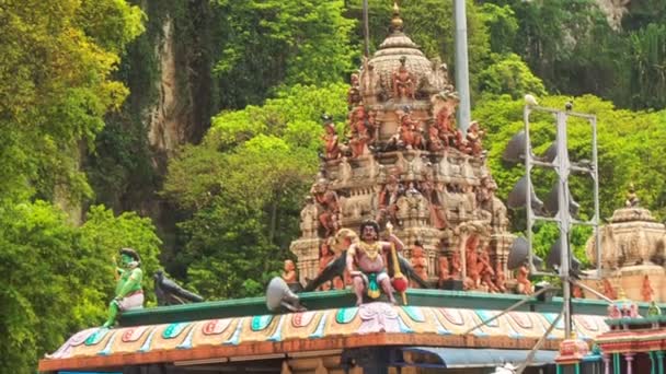 Batu Caves w Kuala Lumpur — Wideo stockowe