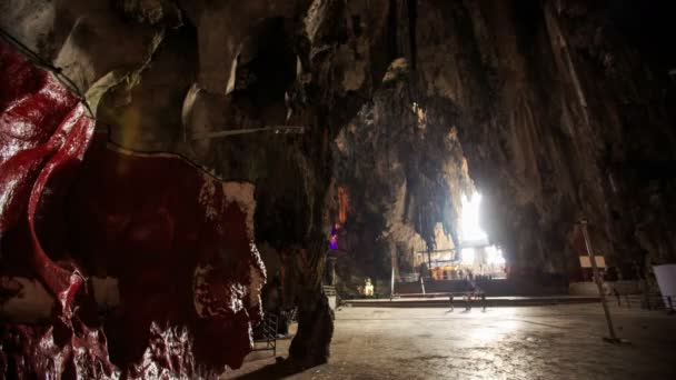 Cavernas de Batu em Kuala Lumpur — Vídeo de Stock