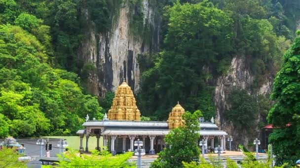 Batu Caves Temple complex — Stock video