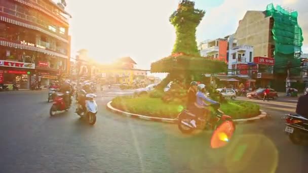 Rue de la circulation au Vietnam — Video