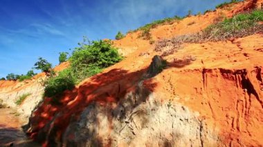 Peri akışı banka ile benekli tesisi