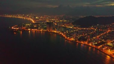 gece şehir genelinde okyanus Körfezi