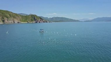 balık ağlarına huzurlu sınırsız Denizi
