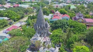 Vietnam şehir antik Budist tapınağı