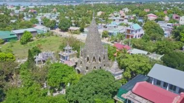 Vietnam şehir antik Budist tapınağı