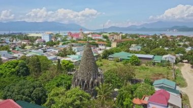 Vietnam şehir antik Budist tapınağı