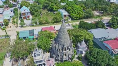 Vietnam şehir antik Budist tapınağı