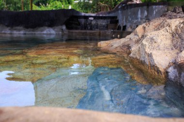 Şeffaf nehir su parkı