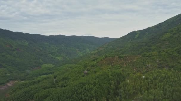 Selva montanhosa verde sem limites — Vídeo de Stock