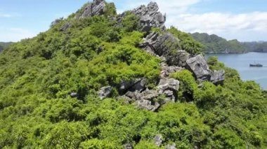 büyük kayalar tırmanma kız 