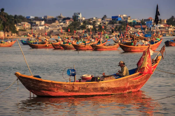 Chi Minh Vietnam Março 2016 Panorama Céu Azul Profundo Com — Fotografia de Stock