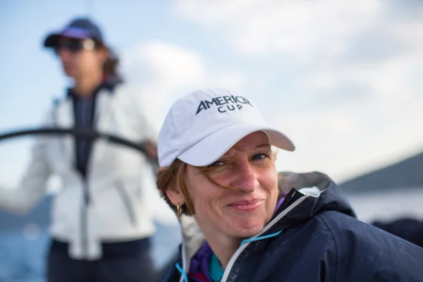 Los marineros participan en regata de vela — Foto de Stock