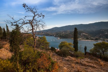 Poros sonbahar manzara