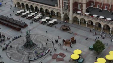 Cracow eski şehir merkezi alanı
