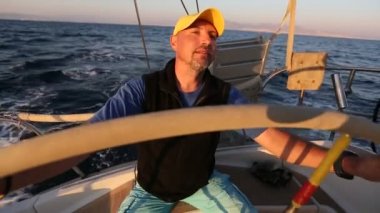 yarış sırasında Kaptan