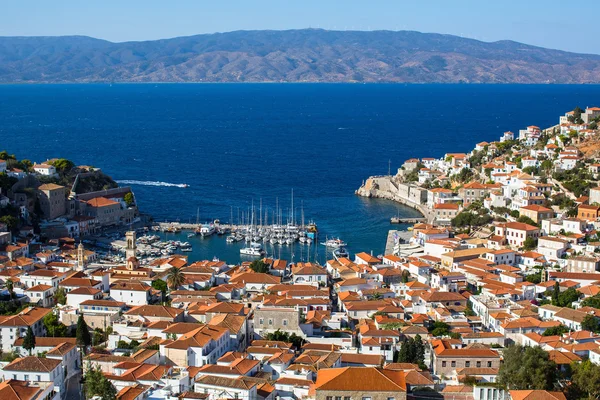 Blick auf die Insel Hydra — Stockfoto