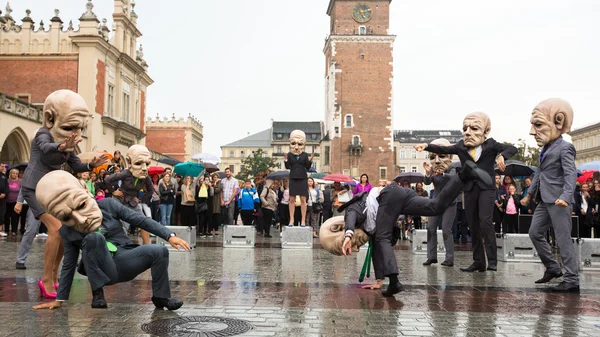 Festiwal noc - Kto Teatre — Zdjęcie stockowe