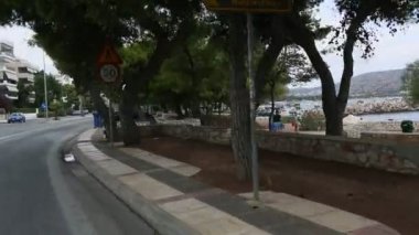 yol boyunca Ege Denizi