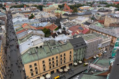 Eski Krakow versite tarihi binalar