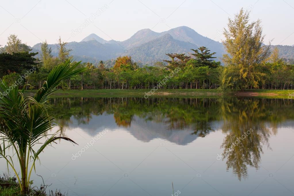 beautiful landscape in Thailand