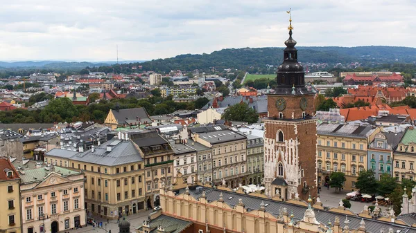 Hlavního tržního náměstí v Krakově — Stock fotografie