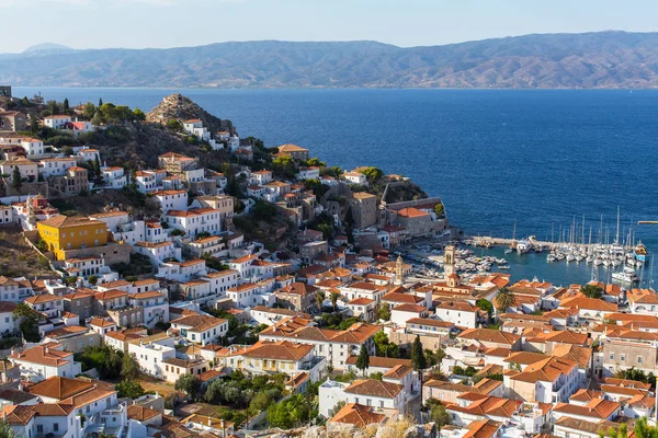 Vista de la isla de Hydra — Foto de Stock