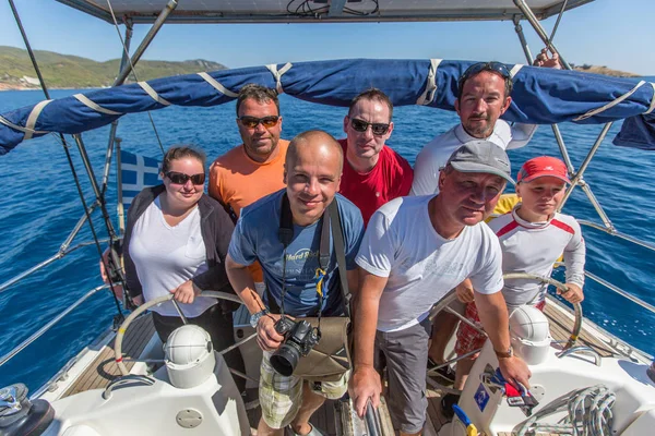 I marinai partecipano alla regata di vela — Foto Stock