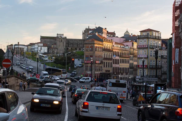 Historiska centrum av gamla Porto downtown — Stockfoto