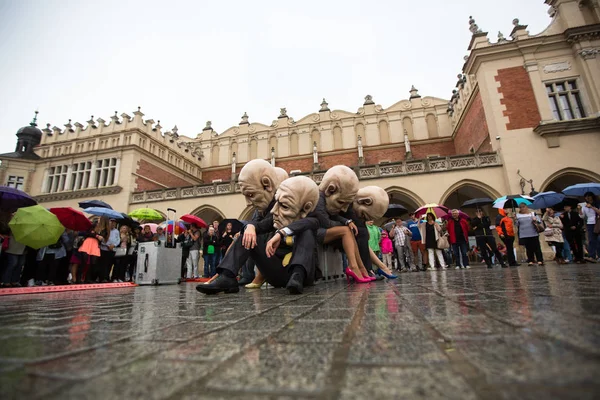 Participantes del festival Cracovia Theatre Night —  Fotos de Stock