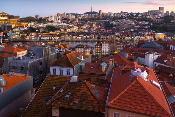 Άποψη της παλιάς πόλης Πόρτο — Φωτογραφία Αρχείου