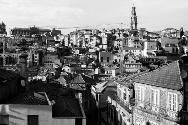 Vista del casco antiguo de Oporto — Foto de Stock