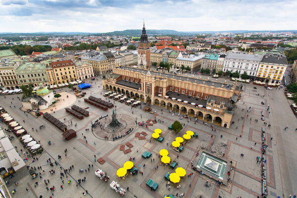 Main Market Square of Krakow