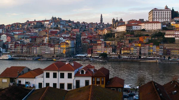 Douro river and Ribeira — Stock Photo, Image