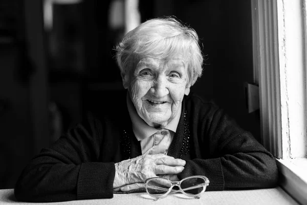 Elderly woman, grandmother — Stock Photo, Image