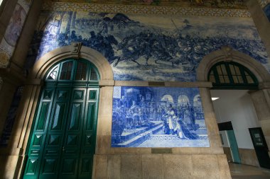 Eski vintage azulejos resim 