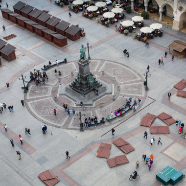 Eski şehirde tarihi binalar