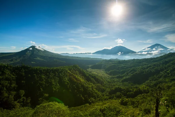 Monte Batur (Batería Gunung ) Imagen de archivo